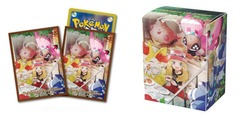Pokemon Center X&Y Serena Sleeves + Deck Box Bundle